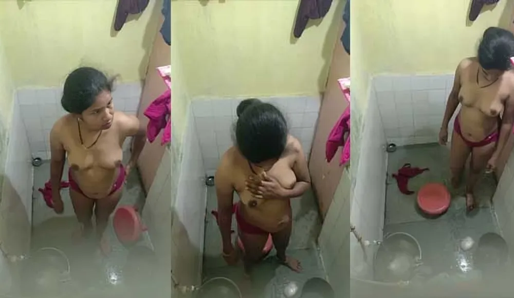 Bhabhi Full Nude In Bathroom Capture 3 Videos Of Before Bathing