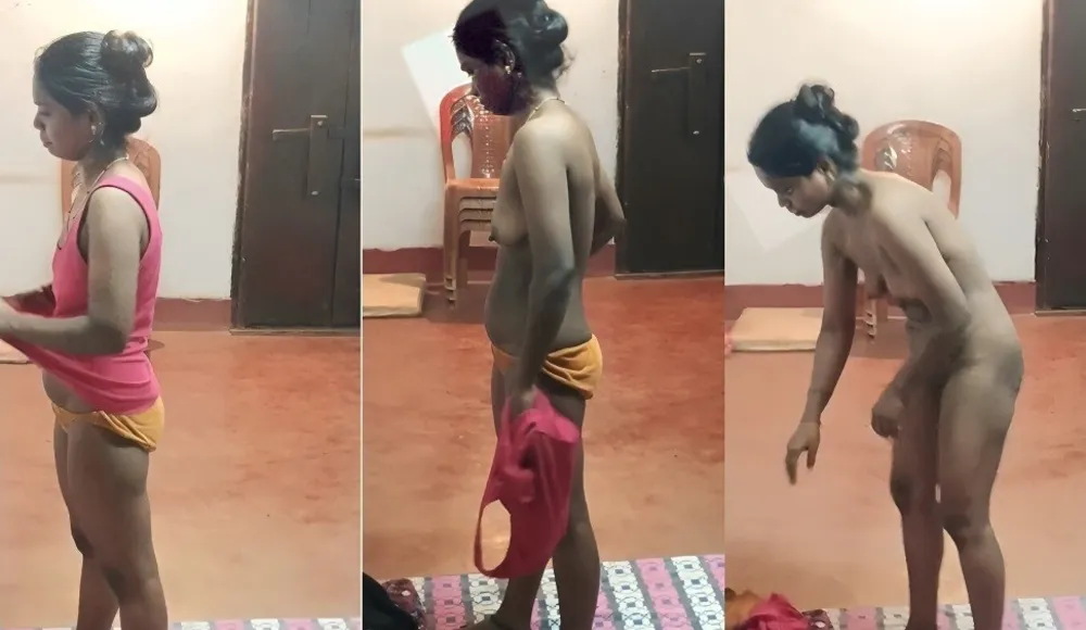 Telugu Wife Dress Changing
