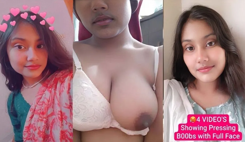 Horny Desi Maal Showing Pressing B00bs With Full Face 5739