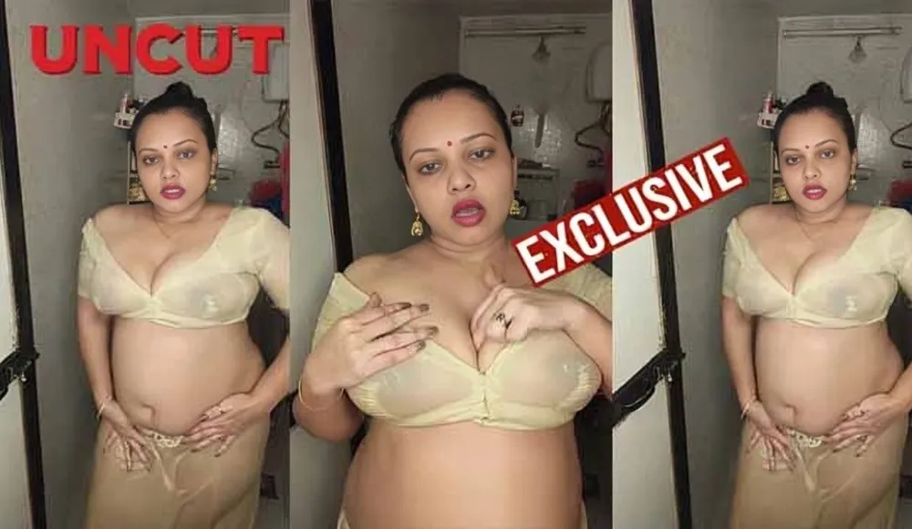 Priya Gamre See Through In Yellow Blouse - N!pples And A$$ With Face App Content Watch