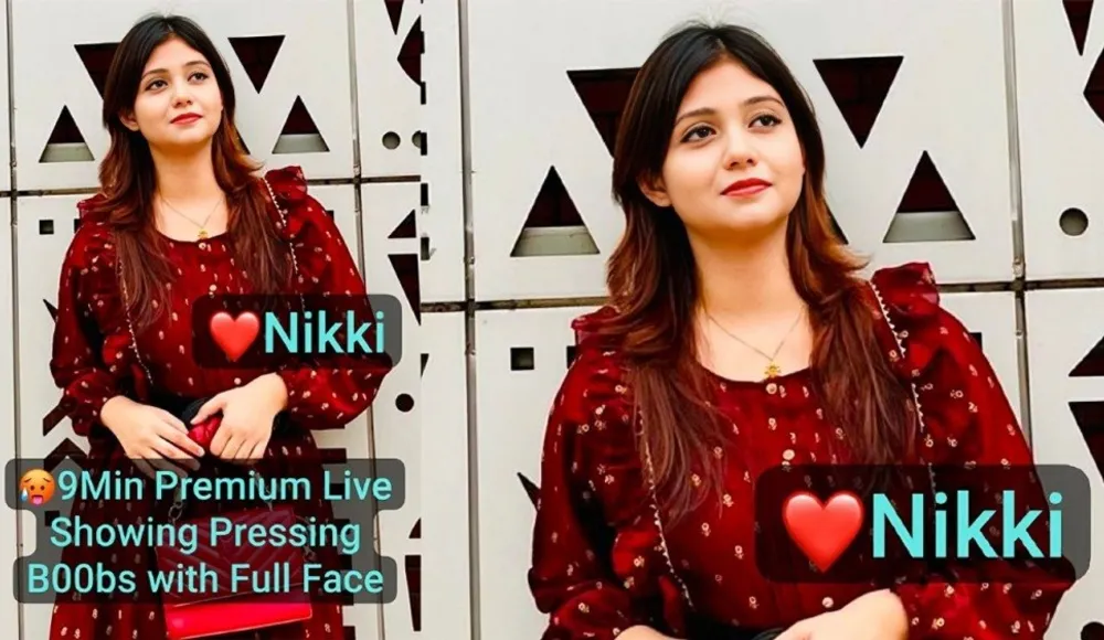 Beautiful Insta Queen Boobs With Full Face Hot Expressions