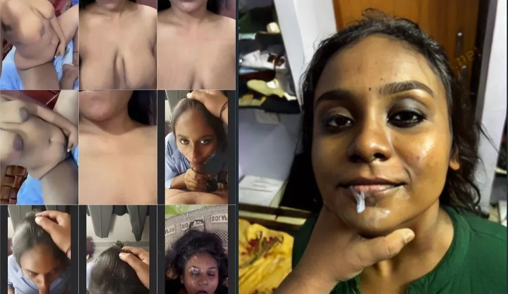 Famous Dusky Tamil Girl Blowjob And Cumming On Face Video