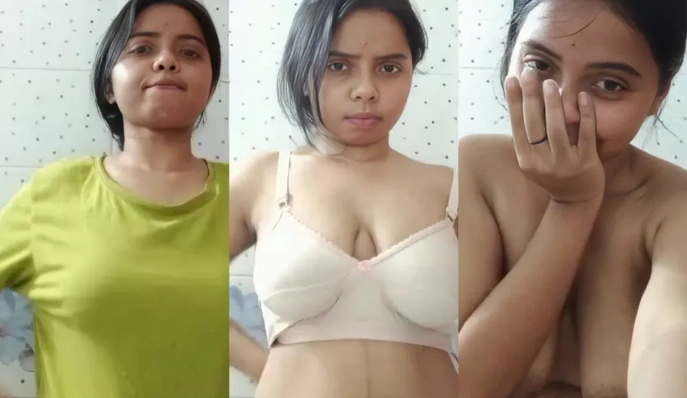 Beautiful Bengali Babe Showing Her Hanging Boobs