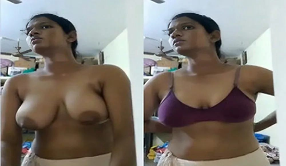 Cute Tamil Girl Shows Her Boobs