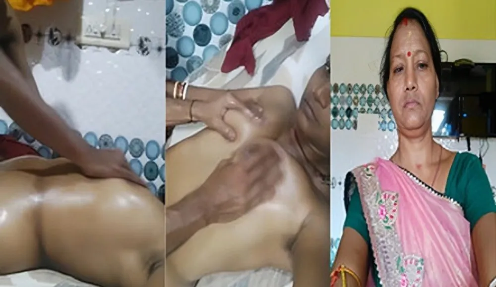 Indian Boudi Bathing And Body Massage By Hubby Part 3
