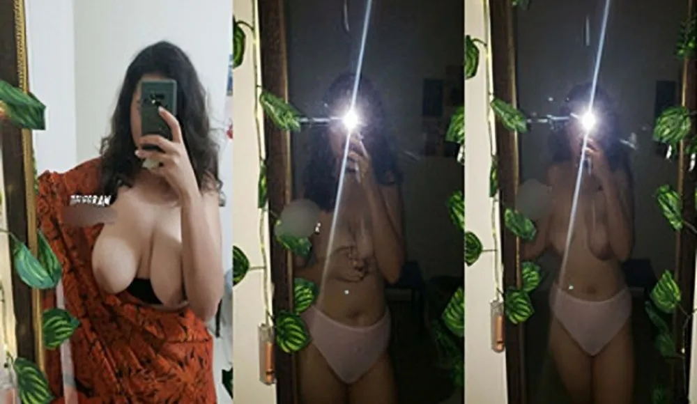 Cute Indian Girl Record Her Selfie