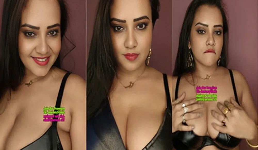 Priya Gamre Saree Striping And Armpit Licking