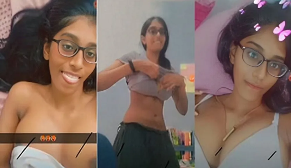Cute Tamil Girl Shows Her Boobs Snapshat