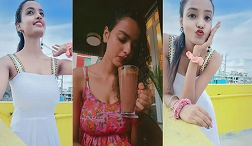 Sexy Slim Bigboob Horny Girl Shows For Lover