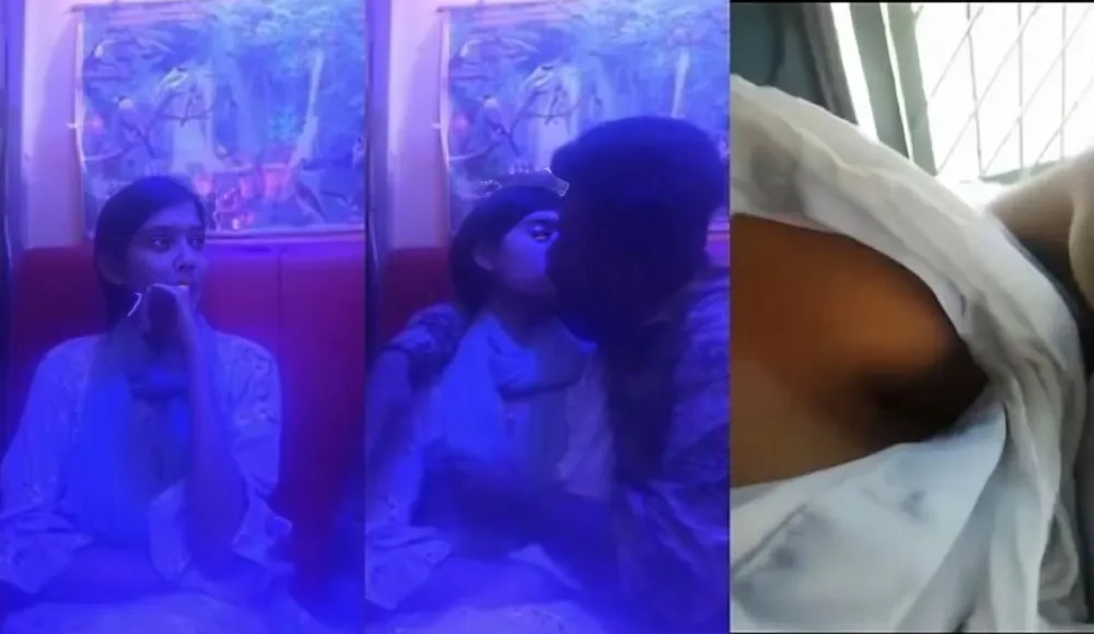 Indian Lover Romance And Brest Pressing