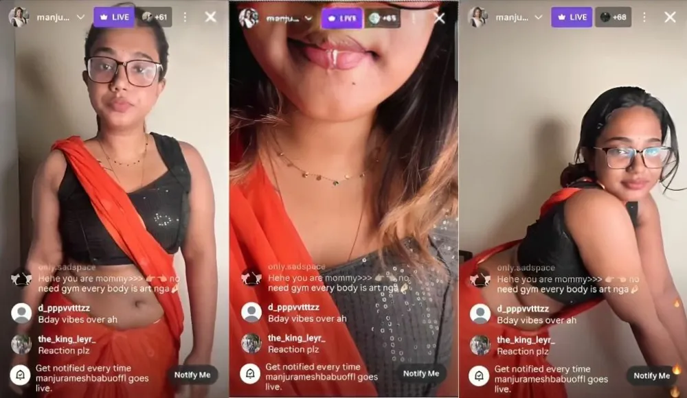 Tamil Famous Madhu Meetha Insta Exclusive Live Chat