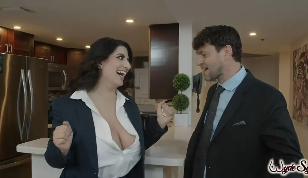 Principal Busting On Big Tits   Sarah Arabic