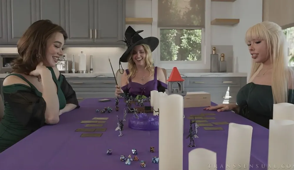 Two Transsexuals Fuck A Young Student Girl Emma Rose Coco Lovelock