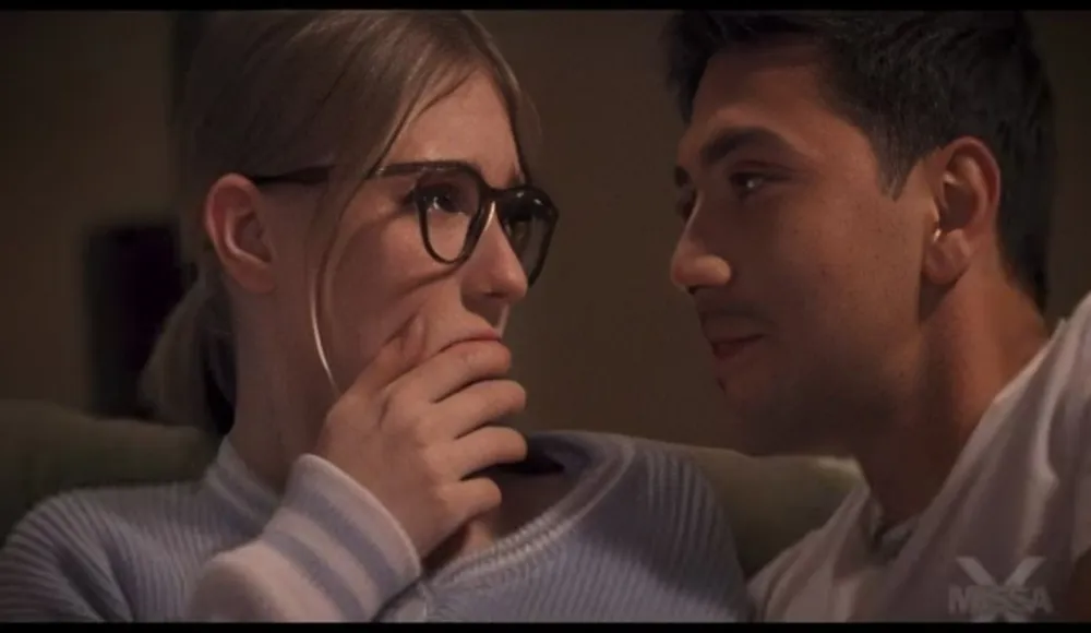 Melody Marks Hot Movie Night