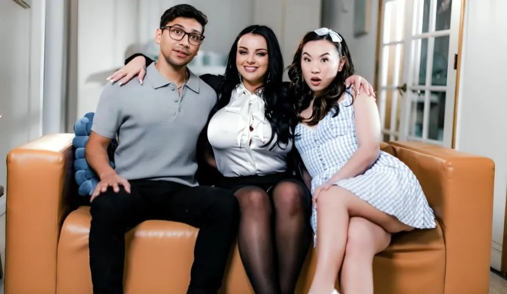 [BadMilfs] Payton Preslee Kimmy Kimm - July Spotlight Peyton Kimmys Evil Plot For Cock