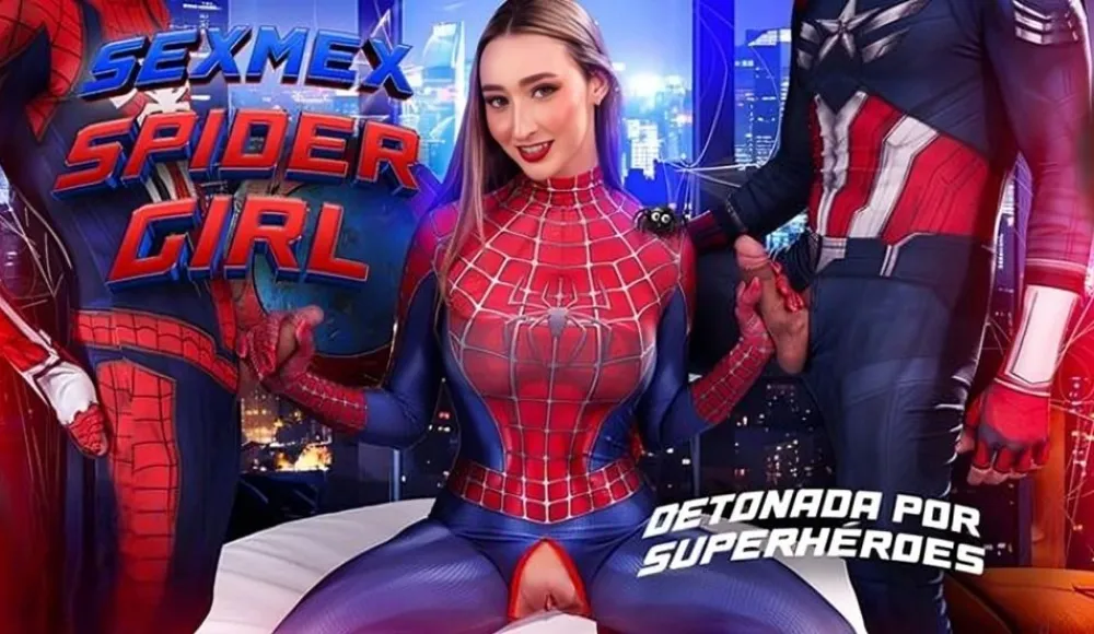 [SexMex] Lula - Spider Girl Banged By Superheroes