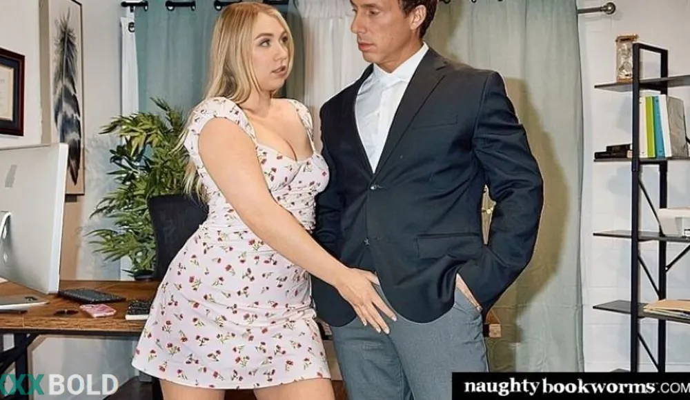 [NaughtyAmerica] Naughty Student Maisey Monroe Gets Pulled Into The Dean's Office To Pull On His ...