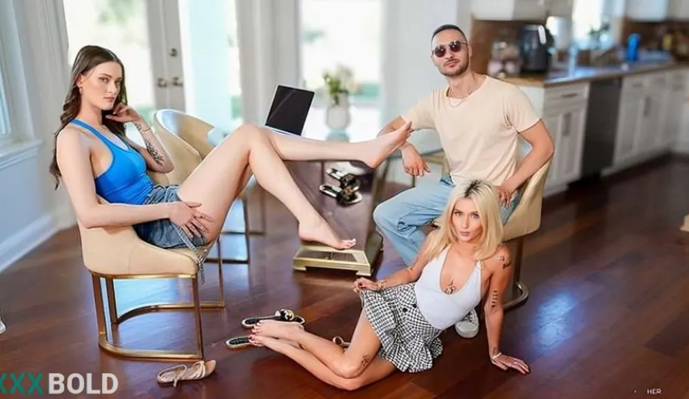 [LoveHerFeet] Emma Rosie, Olivia Madison - Three's A Party