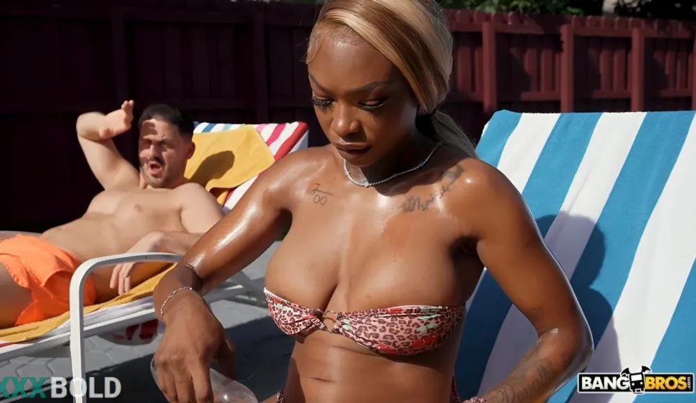 [BangBros] Russian Creamx - Oiled Big Titty Ebony Loves To Fuck