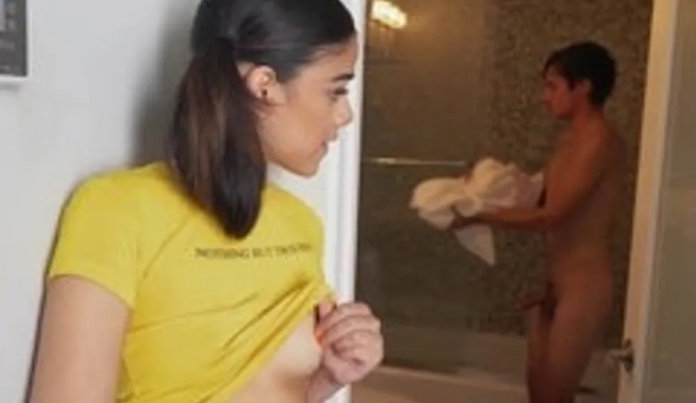 Threesome orgy With Step Sister and Step Mom