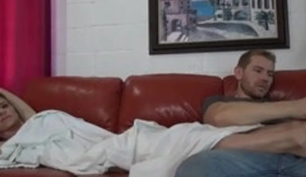 hot busty stepmom Cory Chase enjoys foot massage