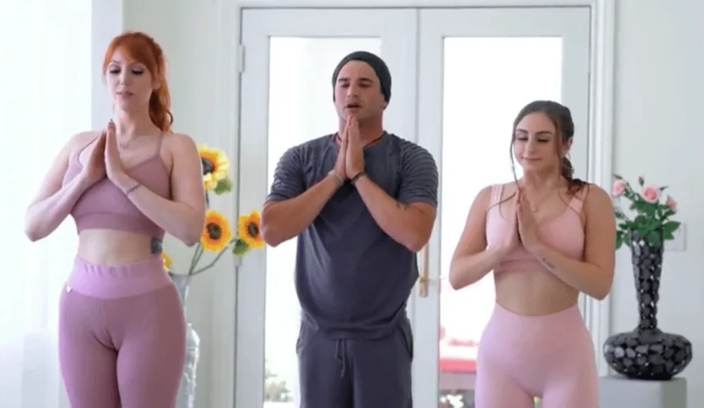 Lauren Phillips & Penelope Kay Naughty Namaste