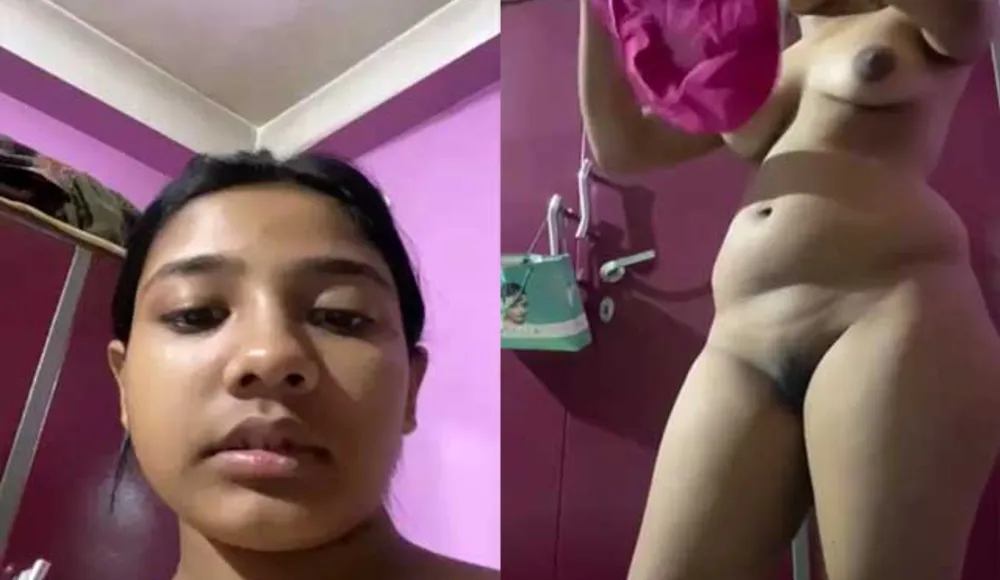 Sexy Virgin Girl Exposing Her Nude Beauty