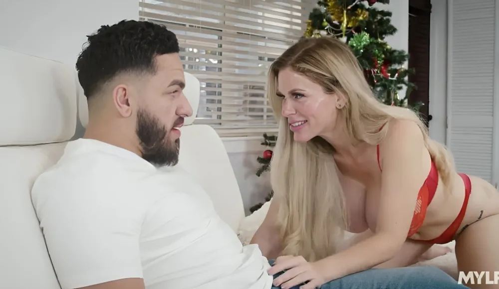 Depraved Bitch Riding Big Dick. This is the Best New Year Gift for Her